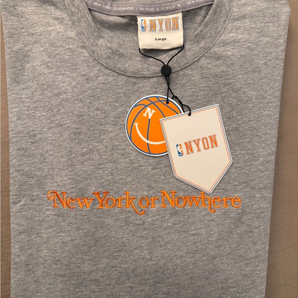 NYON x Knicks Gray T-shirt | size L Men | NWT - Picture 4 of 7